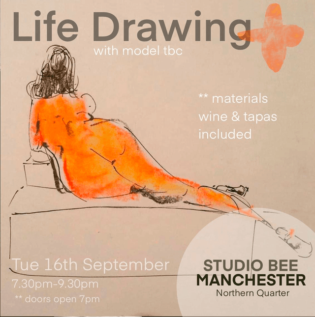 Life Drawing+ Tuesday 14th October